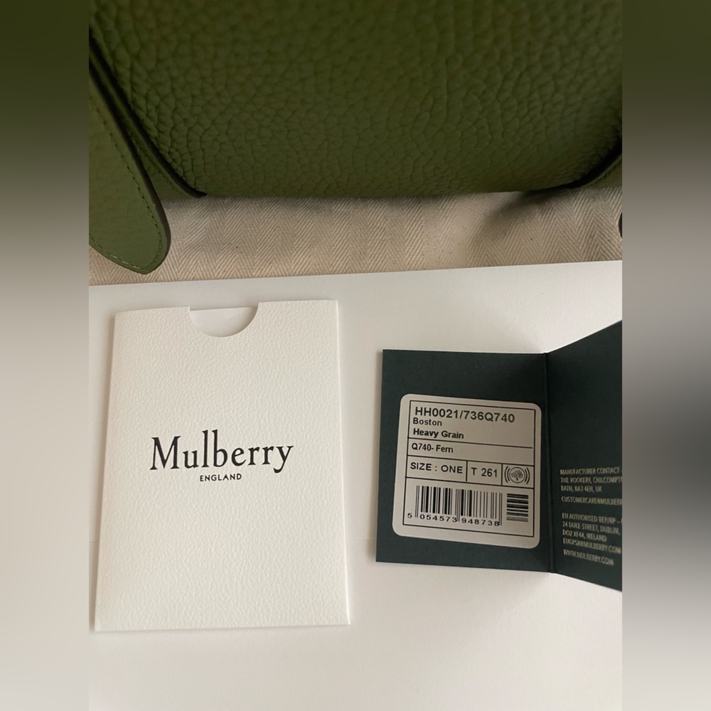 Mulberry Boston Bag in Fern - Picture 9 of 9